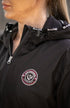 BARE Candace Lightweight Waterproof Long Jacket (Mesh Lined) - Black